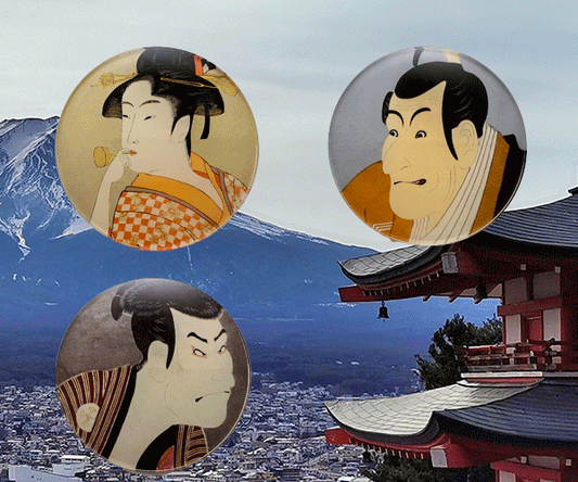 浮世絵コースター 3種類セット